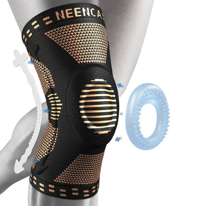 ThermoKnee™️ -Unterstützende Kniebandage mit Kupfer-Technologie