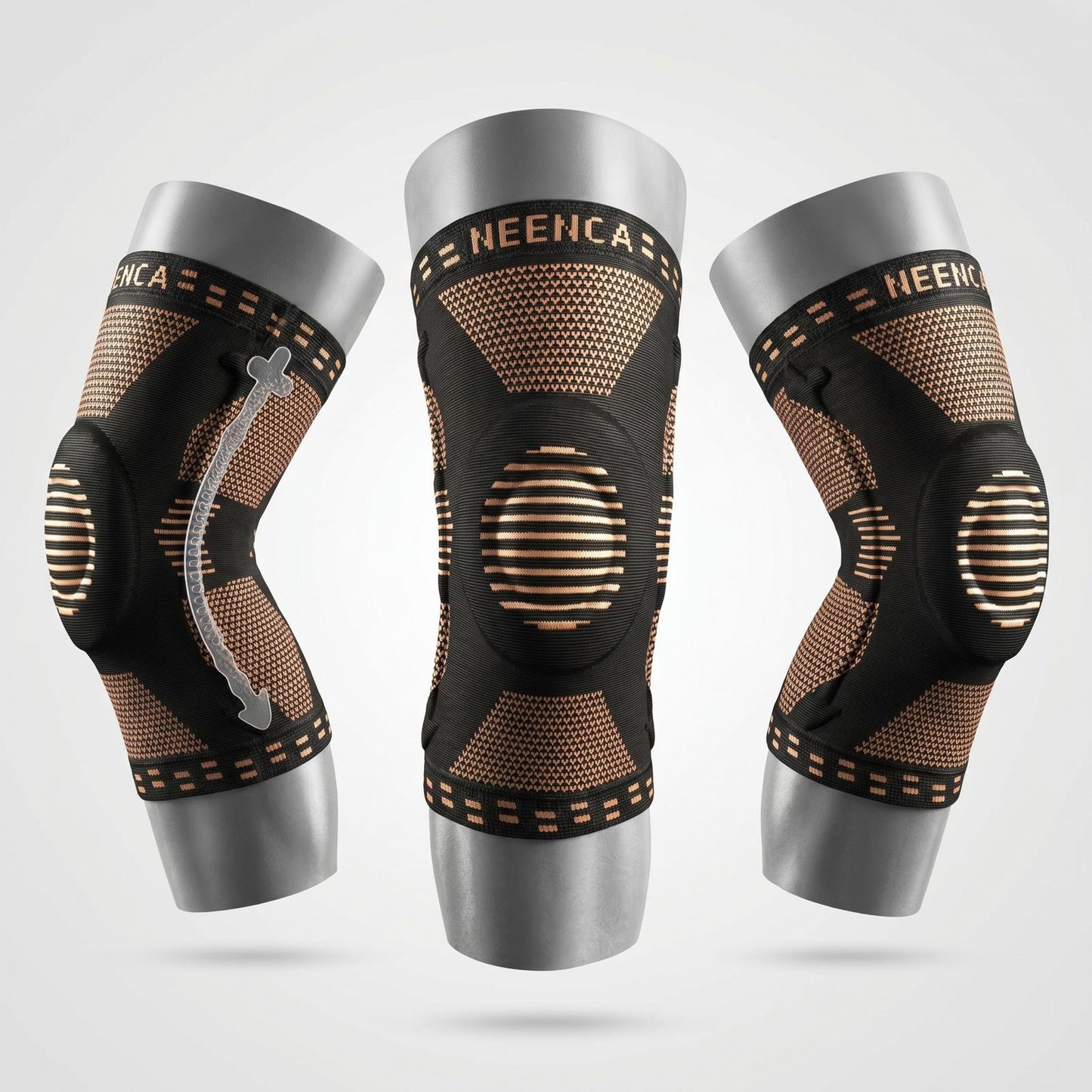 ThermoKnee™️ -Unterstützende Kniebandage mit Kupfer-Technologie