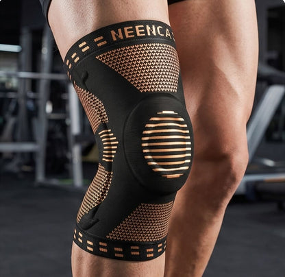 ThermoKnee™️ -Unterstützende Kniebandage mit Kupfer-Technologie